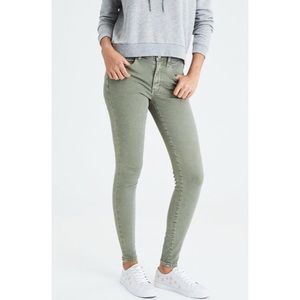 Hollister Sage Green Skinny Jeans